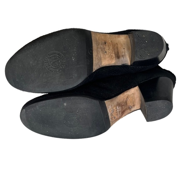 Aquatalia Russell & Bromley Boots Women’s Size 8 Black Suede Ankle Weatherproof - Picture 11 of 14